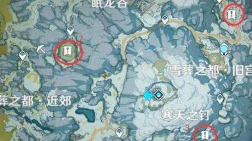 原神：探索神秘的山中宝物——三片神秘碎片的藏匿之地
