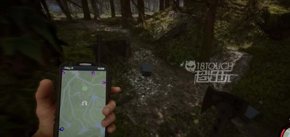 探索森林秘境：绳索枪洞穴位置全解析