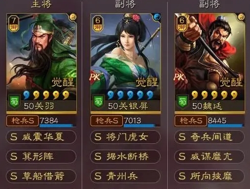 关羽最强输出阵容搭配指南