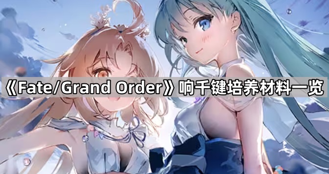 《Fate/Grand Order》千键培养资料全面解析