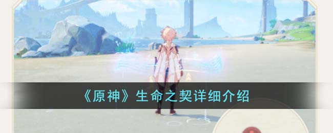 《原神：探索生命之契的神秘作用》