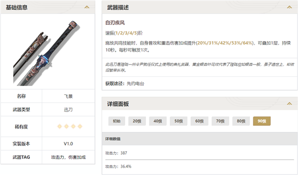 鸣潮大月卡武器选择指南