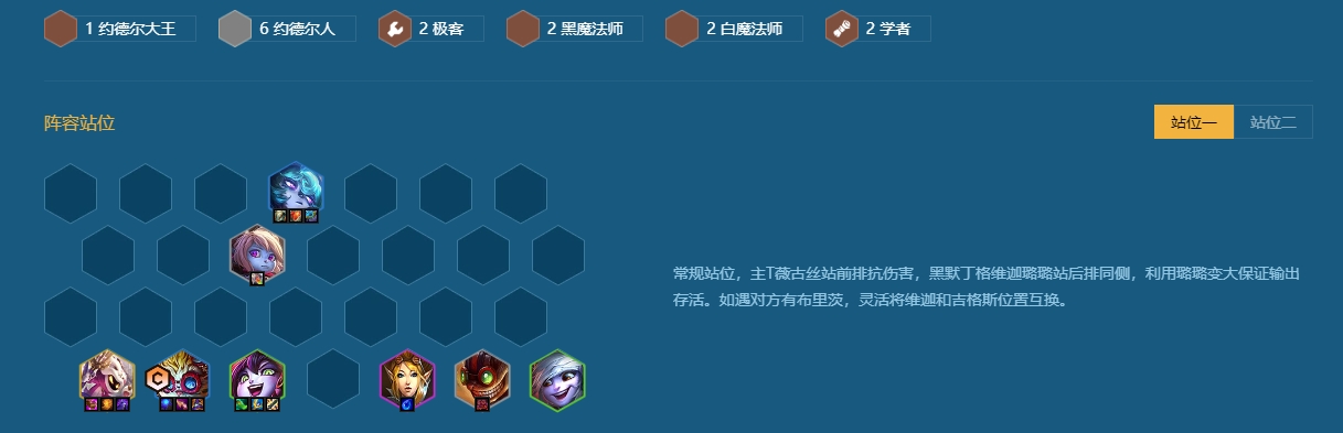 金铲铲之战六约德尔人阵容怎么搭配